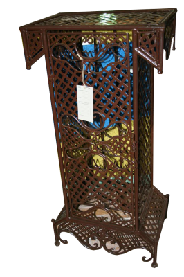 Portabottiglie in ferro battuto